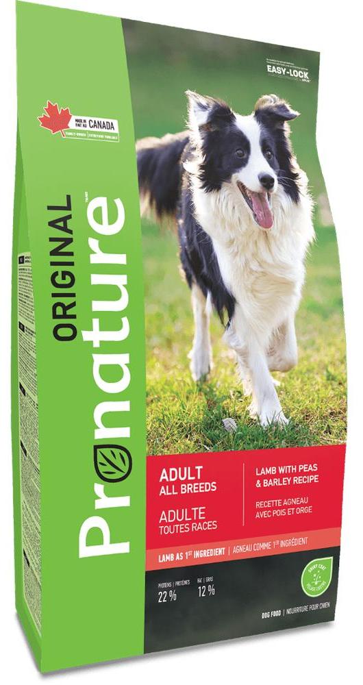 Pronature Original Adult Lamb ЯГНЕНОК корм для собак всех пород 11.3 кг (24009)